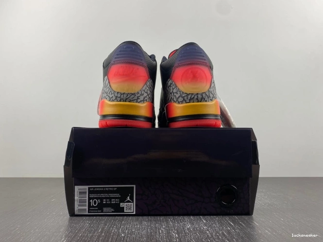 Cheap LUCY x 3 Air J Jordan Rio FN0344-001 Balvin 0726